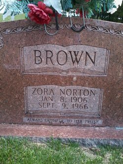 Zora <I>Norton</I> Brown 