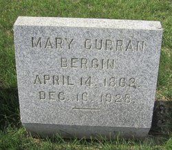 Mary Agnes <I>Curran</I> Bergin 