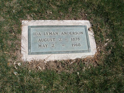 Ida May <I>Lyman</I> Anderson 