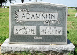 Zed Edward Adamson 