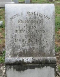 Nora <I>Calhoun</I> Bennett 