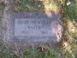 Roxie May <I>Arney</I> Baker 