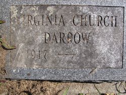 Virginia <I>Church</I> Darrow 
