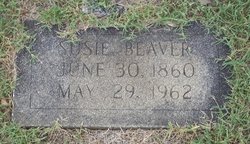 Arthura Susan “Susie” <I>Payne</I> Beaver 