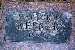 Marjorie Ernestine Keener 