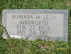 Roberta <I>Melton</I> Ainsworth 