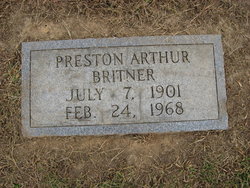 Preston Arthur “Pebby” Britner Jr.