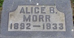 Alice Barbara <I>Unger</I> Morr 