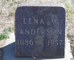 Lena M <I>Warnke</I> Anderson 