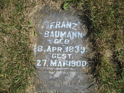 Peter Franz “Frank” Baumann 