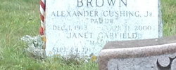 Janet Dodge <I>Garfield</I> Brown 