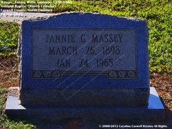Fannie Willie <I>Gammon</I> Massey 