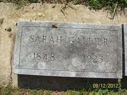 Sarah <I>Jones</I> Gallier 