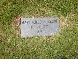 Mary Bullock <I>Moore</I> Hamner 