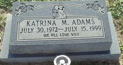 Katrina <I>McCann</I> Adams 