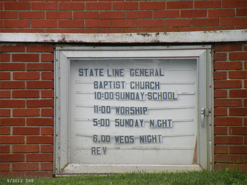 State Line General Baptist Church Cemetery