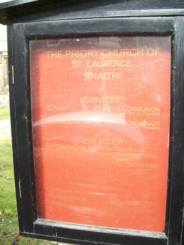 St. Laurence Priory Churchyard
