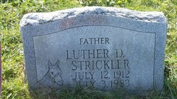Luther D Strickler 