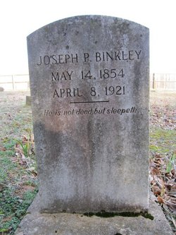 Joseph Pitts Binkley 