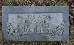 Ima Jean “Jean” <I>Victory McGinley</I> Younger 