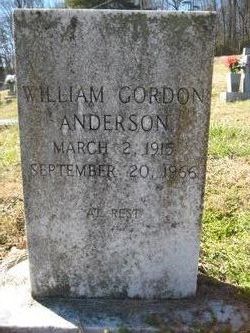 William Gordon Anderson 