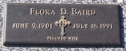 Flora Delia <I>Patton</I> Baird 