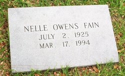 Nelle <I>Owens</I> Fain 
