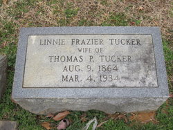 Linnie Alma <I>Frazier</I> Tucker 
