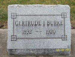 Gertrude Inez <I>Moore</I> Burke 