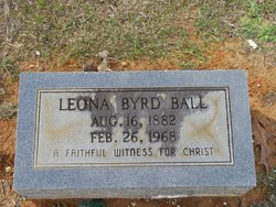 Leona Virginia <I>Byrd</I> Ball 