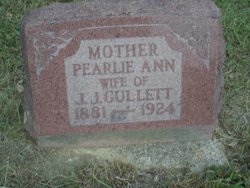 Pearlie Ann <I>Roberts</I> Gullett 
