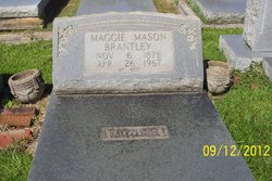 Margaret “Maggie” <I>Mason</I> Brantley 