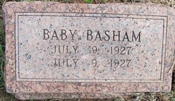 Infant Son Basham 