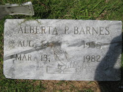 Alberta P. Barnes 