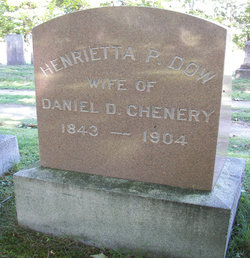 Henrietta P. <I>Dow</I> Chenery 