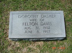 Dorothy <I>Dasher</I> Davis 