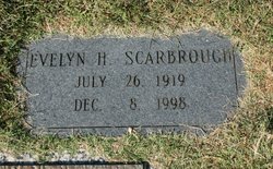 Evelyn <I>Cox</I> Scarbrough 