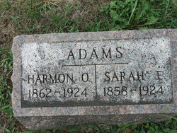 Sarah E. “Sadie” <I>Ellis</I> Adams 