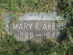 Mary H. <I>Fielding</I> Akers 