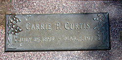 Carrie <I>Pace</I> Curtis 