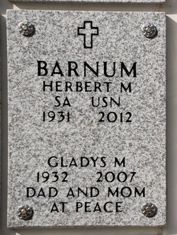 Gladys M Barnum 