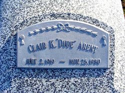 Clair K. “Dude” Arent 