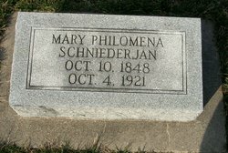 Mary Philomena <I>Vahling</I> Schniederjan 
