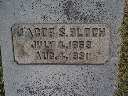 Jacob S Bloch 