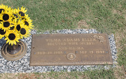 Wilma <I>Adams</I> Eller 
