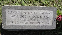 Catherine Agnes <I>McKinley</I> Hinerman 