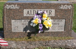 Ruth Jeanette <I>Ault</I> Alderfer 