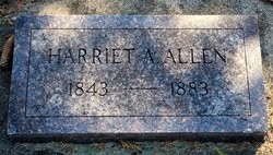 Harriet A <I>Andrus</I> Allen 