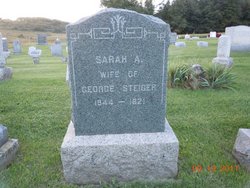 Sarah Ann <I>Albert</I> Steiger 