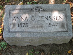 Anna C <I>Carow</I> Jenssen 